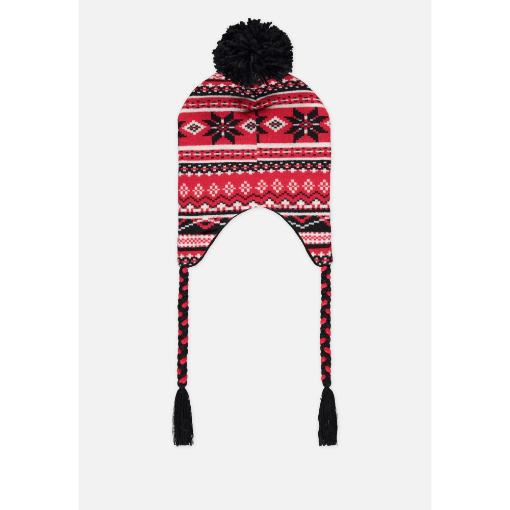 Marvel Venom - Logo Sherpa Mütze Beanie - Rot